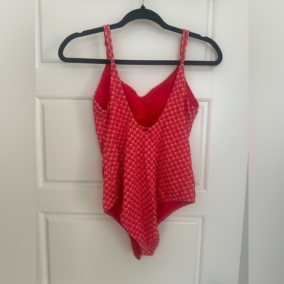 Rip Curl Red One Piece Swimsuit - Picture 2 of 4